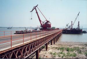 Wholesale Large Span Prefab Steel Bridges Height 4.5m Delta Bridge from china suppliers
