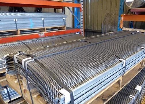 Heavy Duty V Wire SGS 321 Stainless Steel Wedge Wire Screen Johnson Gravel