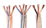transparent white black 5 Core Cables RVV300/500- 5x0.75mm² LED accessories PVC