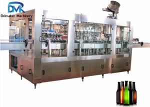 Wholesale Round Square Glass Bottle Soda Filling Machine 18 Filling Heads 3500kg Weight from china suppliers