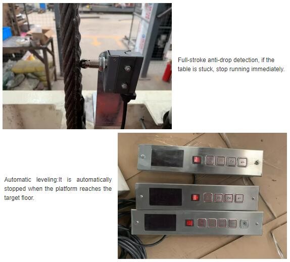 2000kg Load 6m Lifting Height Industrial Goods Lift with CE Certificate