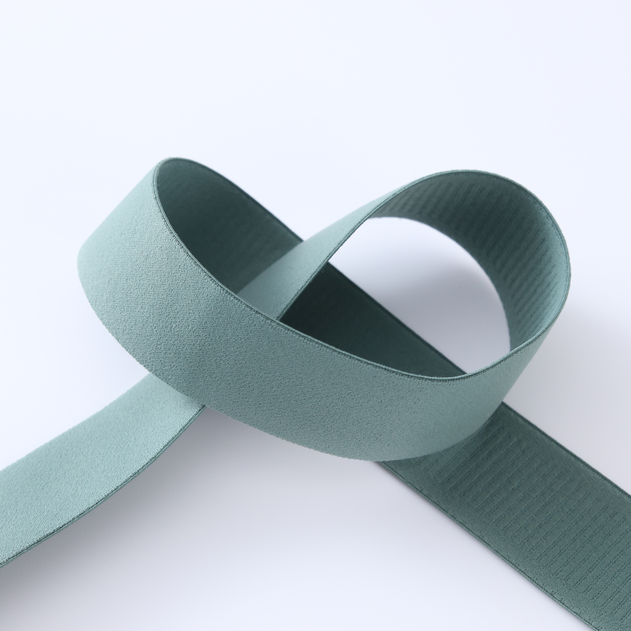 Factory high quality nylon underwear bra wire casing plush back double teeth edge elastic webbing for underwire bra cup
