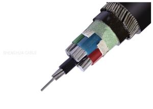 Wholesale PVC Insulated&amp;Sheathed Armoured Electrical Cable Aluminum Conductor Steel Wire Armored Cables 0.6/1kV from china suppliers
