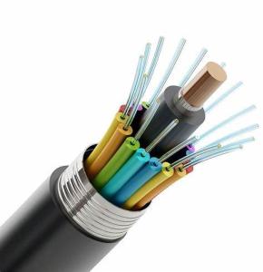 Wholesale ROHS Certified Outdoor Fiber Optic Cable with HDPE Outer Sheath and MDPE Jacket from china suppliers