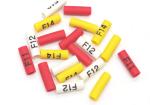 0.2mm-0.5mm Thick Electrical Cable Accessories Identification Tube Heat Shrink