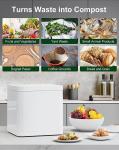 Recycle Kitchen Composter Machine Odor Free 110V For Restaurant