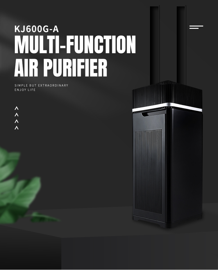 Home Bedroom PM2.5 Air Filter H13 True Hepa Air Purifier For Pet Dander