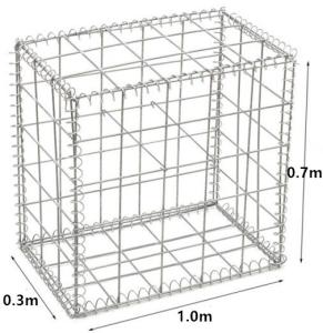 Wholesale 1x0.3x0.7m Corrosion Resistance Welded Mesh Gabion 5mm from china suppliers