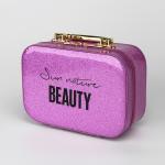 PU Luxury Make Up Box Cosmetic Box Lamination UV Gold Foil Finishing OEM