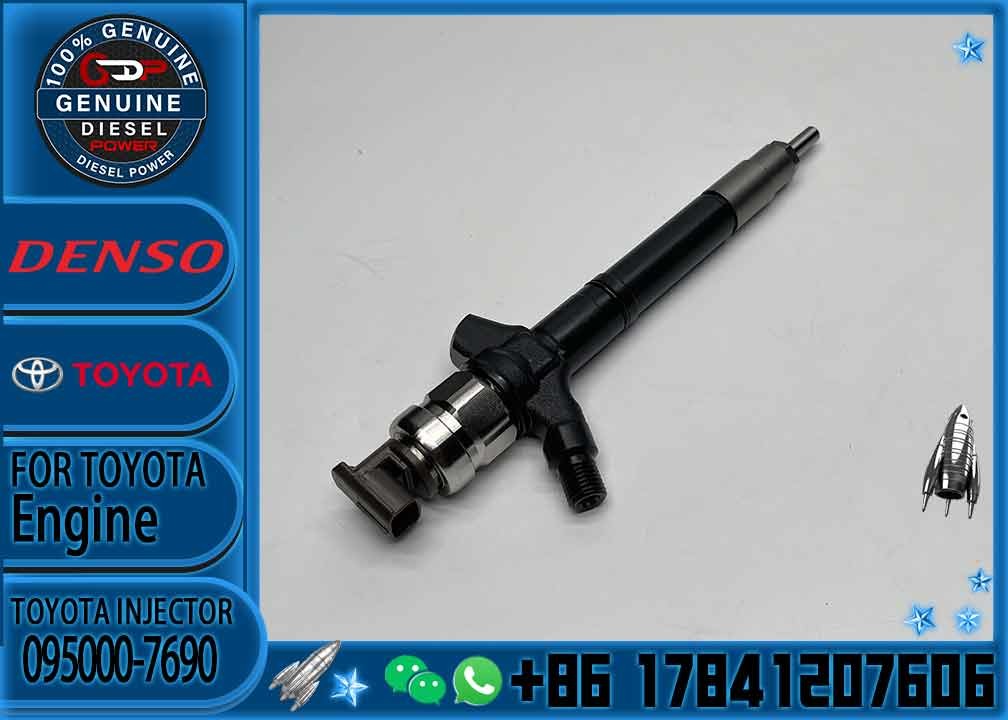 injector nozzle 23670-0R050 23670-09270 injector for Toyota 1AD-FTV 2AD-FTV common rail injector 095000-6680 095000-7690