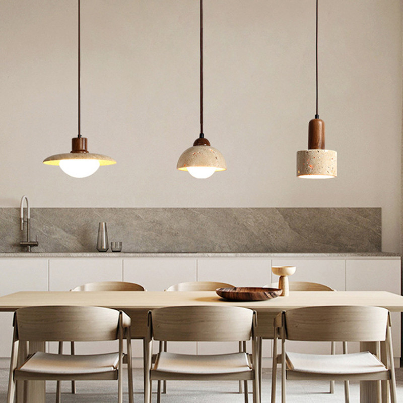 Wabi Sabi Pendant Light Janpanese Stone ceramic pendant light(WH-AP-574)