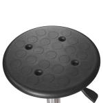 Round Barber Swivel Chair Cushion Pad Stool PU Lift Office Chair Replacement