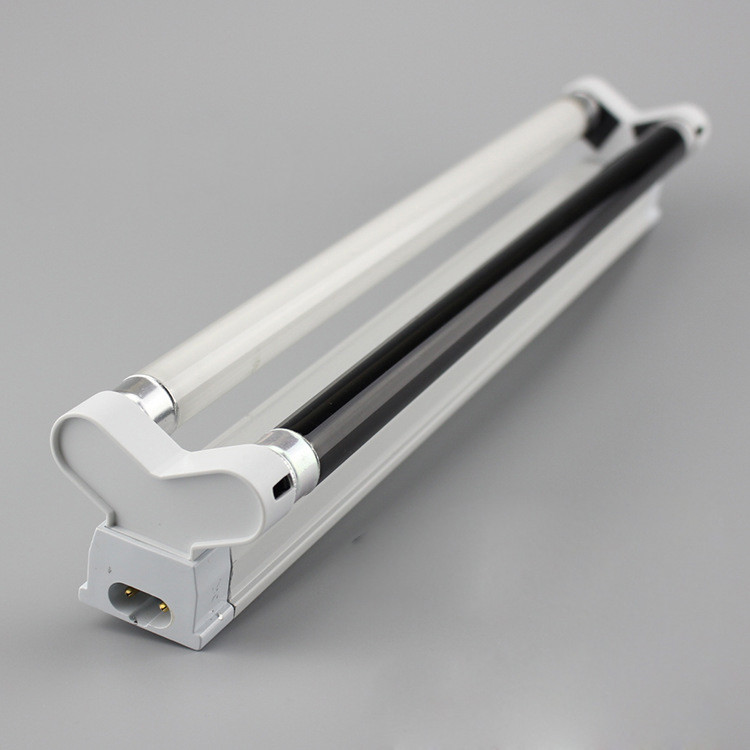 UV Ultraviolet Light Fluorescent double Tube Striplight tube lights T5 6W white and black color