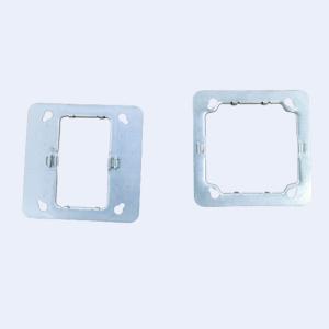 Wholesale Zinc Plated One Gang UL Listed Steel Metal Mud Rings 1.20mm 1.60mm Thickness from china suppliers