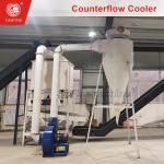 Biomass Pellet Cooler Wood Pellet Cooler With Vibrating Screener