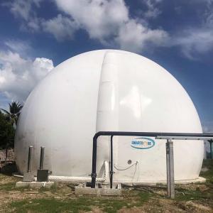 Wholesale 5000m3 Dual Membrane Biogas Balloon Ground Mounted For Methane Storage from china suppliers