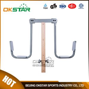 Wholesale outdoor gym equipment park wood outdoor leg press machine from china suppliers