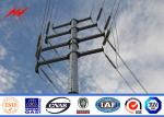 69kv Galvanized Steel Utility Pole For Electricity Distribution Line