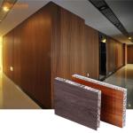 Alkali Resistant Aluminum Honeycomb Core Panel Wood Grain Acoustic Filling