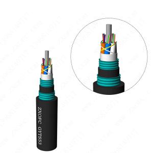 Wholesale GYTS53 Armored Direct Buried Fiber Optic Cable Rodent Protection TLC from china suppliers