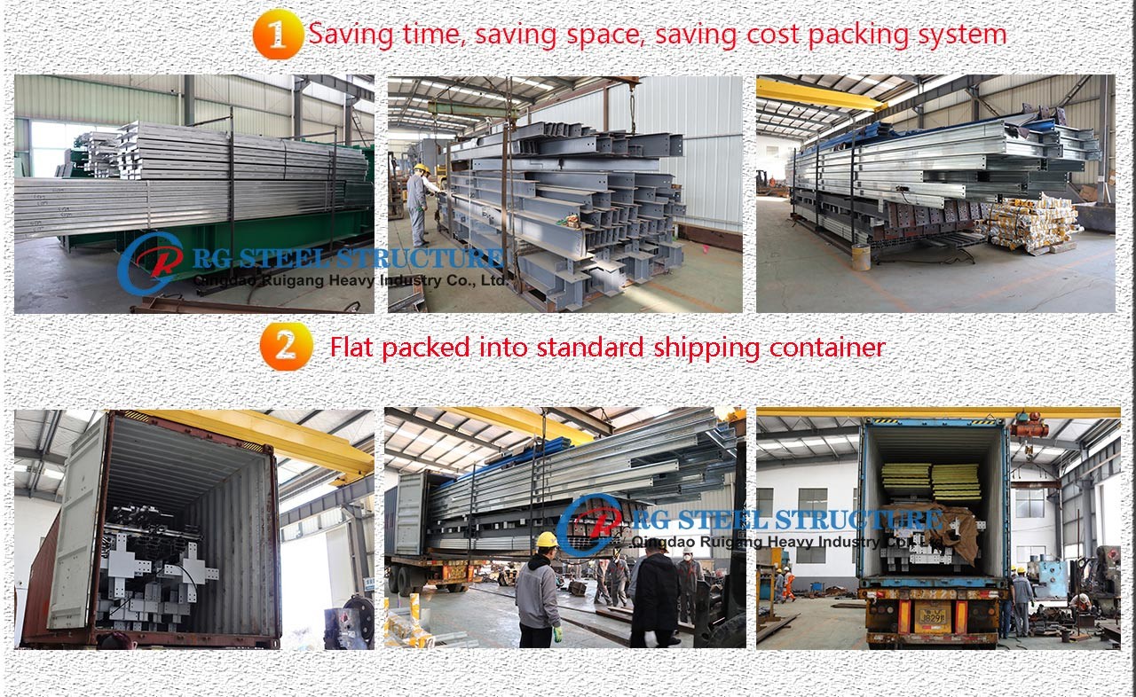 Q355 Prefab Metal Light Steel Structure Frame Office Building Construction