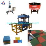 Thick 15mm To 40mm Rubber Tile Making Machine Hydraulic Rubber Vulcanizing