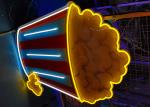 Popcorn Cinema Billboard LED Neon Flex Sign Lighting Display Cuttable