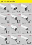 6063 T5 LED Strip Aluminium Profile Extrusion Housing Channel