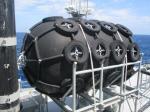 50KPa / 80Kpa ISO 17357 Certificated Pneumatic Rubber Fenders Yokohama Type