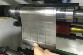 75m/Min Rotary Label Die Cutting Machine Cutter 350mm Ultrasonic Correction