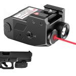 650nm Red LED Tactical Flashlights With Magnetic USB Rechargeable