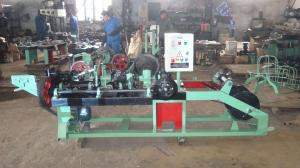 China Traditional Double Twisted Stable Barbed Wire Machine , Expanded Mesh Machine on sale