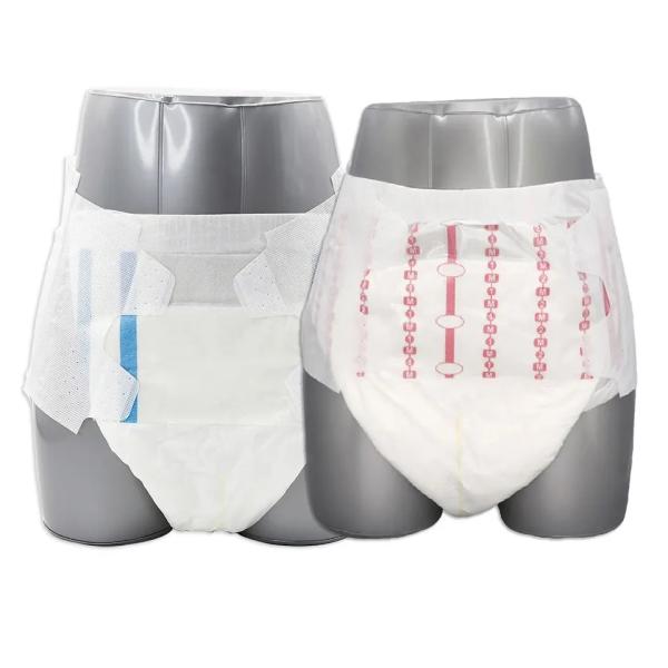 3D Leak Prevention Channel Disposable Adult Diaper for Incontinence and OEM ODM