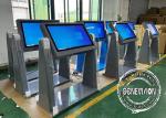 32" Pcap Touch Screen Outdoor Kiosk For Wheelchair , Adjustable Viewing Angle