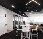 Ceiling Baffles Black Wood Wool Cement Acoustic Panels Soundproofing Isolation