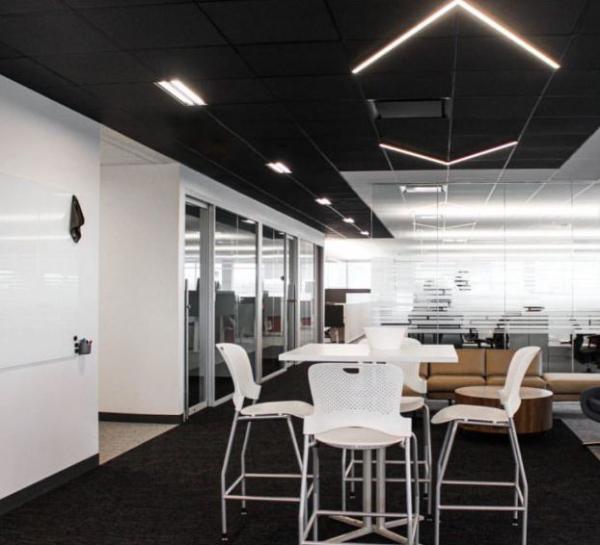 Ceiling Baffles Black Wood Wool Cement Acoustic Panels Soundproofing Isolation