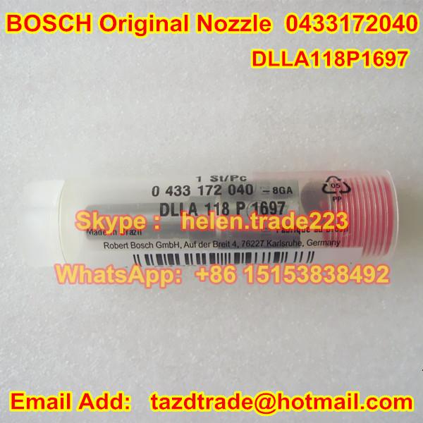 BOSCH original NOZZLE 0433172040 , 0 433 172 040 , DLLA118P1697 , DLLA 118 P