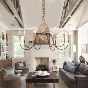 Wholesale Reclaimed wood ceiling chandelier Lighting (WH-CI-33) from china suppliers