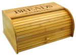Home Use Wooden Bread Box , Bamboo Bread Bin With Paper Box Packaging