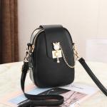 2024 Phone Women Leather Bag Lady Style with Crossbody Design and Pearl Tassel