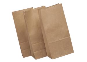 Wholesale Recyclable White Or Brown Kraft Paper Bag Reusable 7 Colors Custom Logo Printed from china suppliers