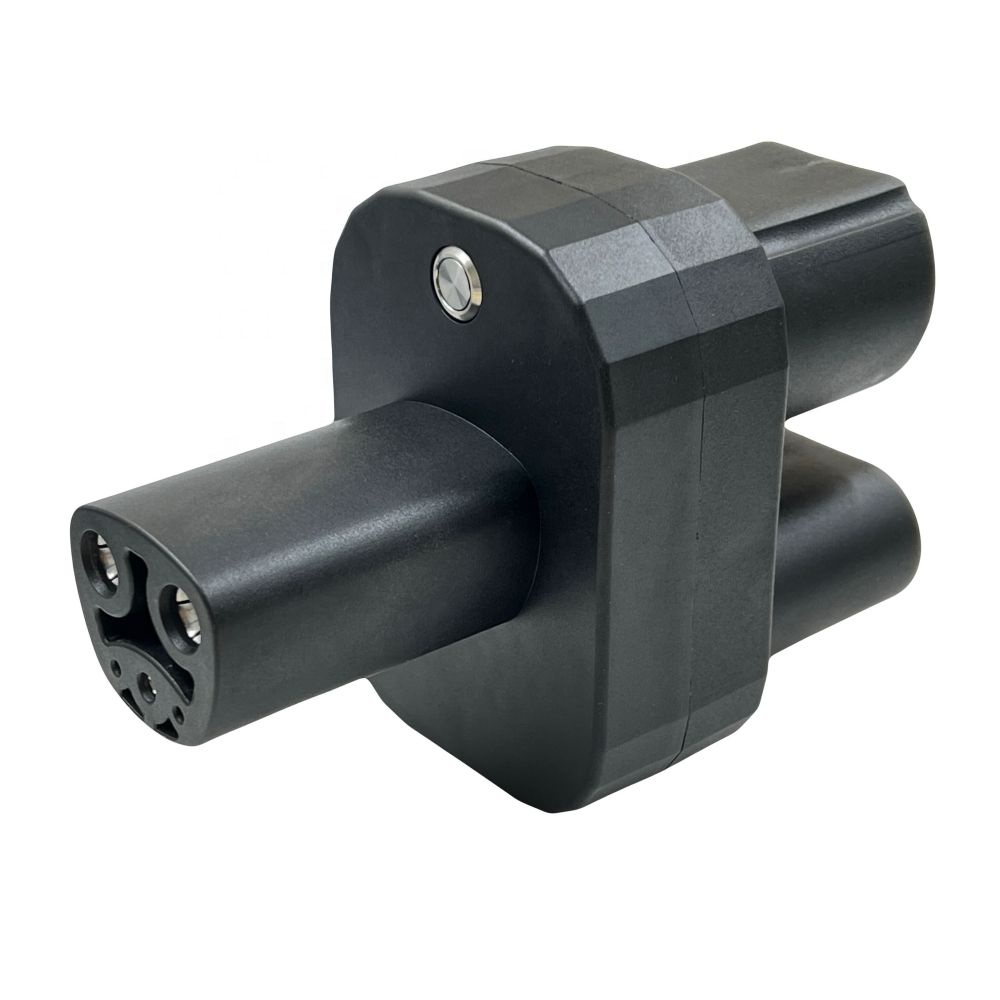 CCS Combo 2 To US Tesl-A Dual DC Type 2 AC 250kW/ 22kW Max Model S3XY Adapter