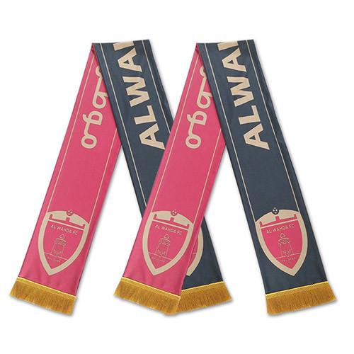 Oem Factory Manufacturer Custom Logo National Soccer Scarf Qatar Espana Brazil