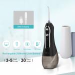 2500mAh Battery Water Flosser 5 nozzles Portable Rechargeable Teeth Whitening