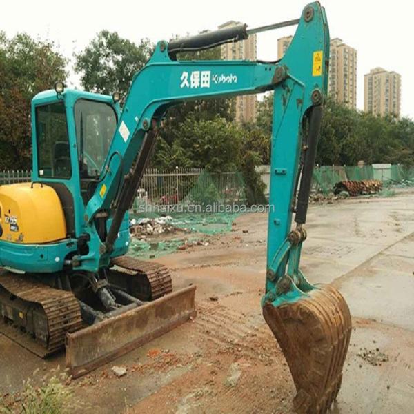 Japan quality used excavator Kubota 155 small 5.5 ton mini second hand crawler