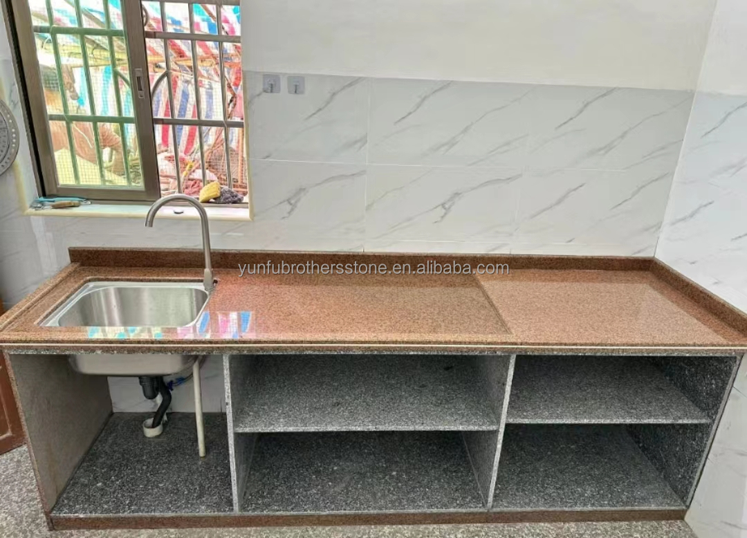 Chinese Granite Stone Cut-to-Size in Modern Luxury Style for Polished Kitchen Countertop