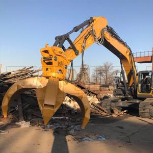 Wholesale Hydraulic Scrap Metal Grapple, Grabbing Steel Scrap Used for recycle waste materials from china suppliers