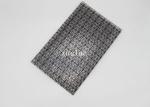 4 * 8 Inch Black Conductive Grid Bag For Shipping Communication Appliances