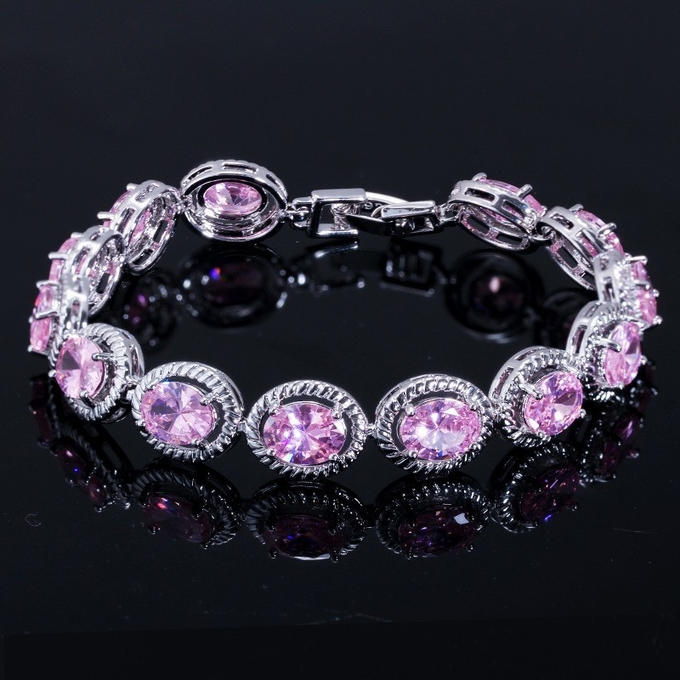 Luxury Bridal Bracelet Bangle Wedding Gift Big Cubic Zircon Vintage Baguette Bracelet Bangle Gold Color Jewelry