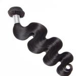 Natural Black 7A Peruvian Body Wave Virgin Hair Bundles No Terrible Smell
